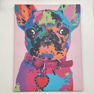 French Bulldog canvas art